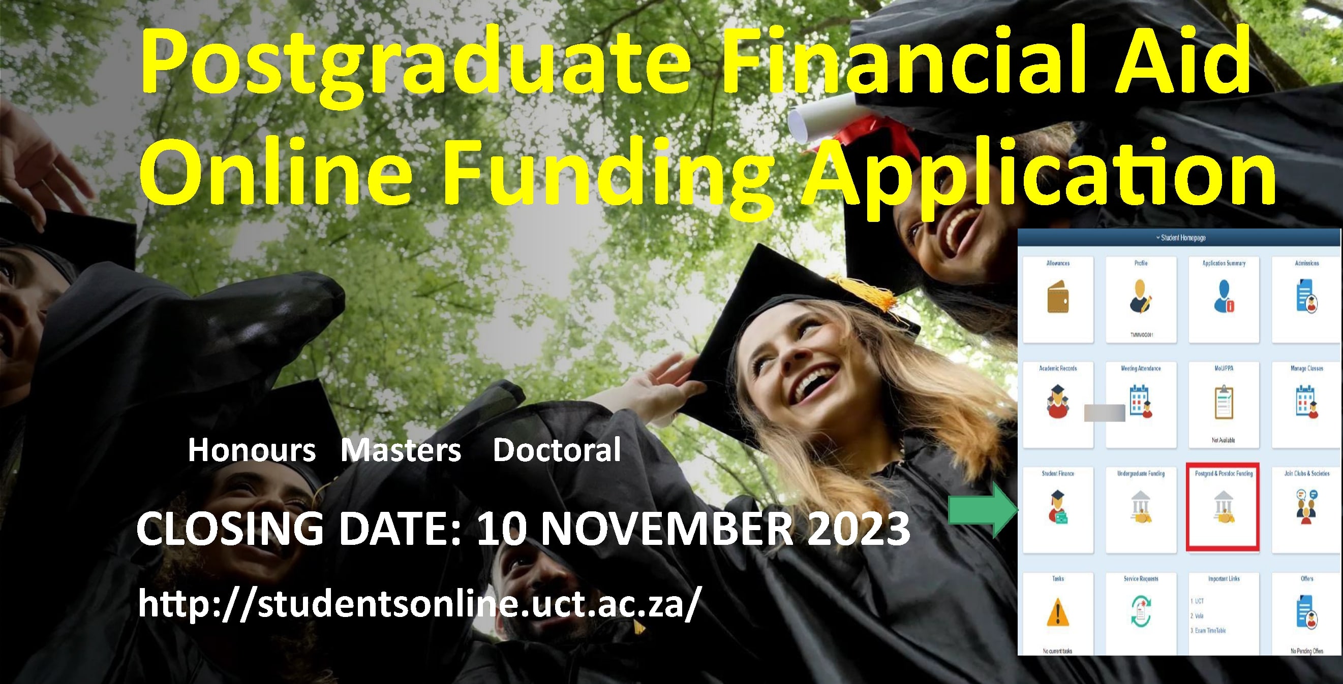 Fees & Funding For Study At UCT | Postgraduate Hub